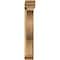 Ekena Millwork Funston Traditional Rough Sawn Bracket w/ Offset Brace, Western Red Cedar, 6"W x 26"D x 38"H BKT0604X26X38FST01RWR - alternate 3